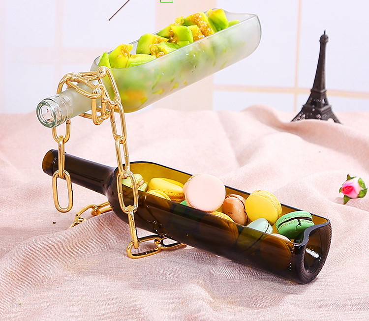 КОМПЛЕКТ Держатель и ВАЗА-бутылка, держатель для вина ЦЕПЬ Кременчуг - изображение 2