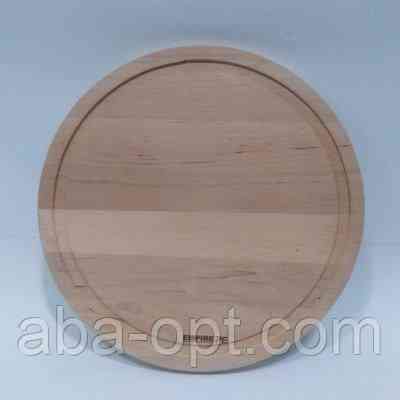 Дошка для подачі страв з жолобом ∅ 25 cм ( шт) Одеса