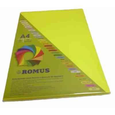 Папір Romus A4 80 г/м2 100c, yellow neon (R50713) Вінниця