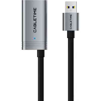 Дата кабель USB 3.0 AM/AF 20.0m active Cabletime (CA915194) Вінниця