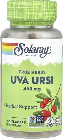 Толокнянка Solaray Uva Ursi 460mg 100 вег капс Киев