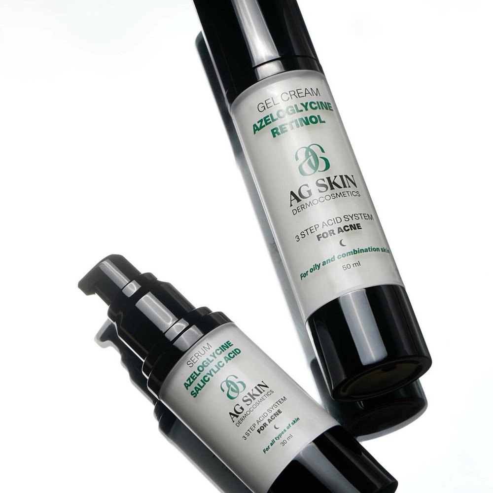 Сыворотка с азелоглицином и салициловой кислотой SERUM AZELOGLYCINE SALICYLIC ACID AG Skin 30 мл Днепр - изображение 1