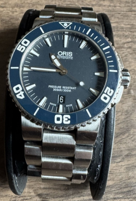 Oris Aquis Date 733 7653 4135  Годинник Oris Харьков - изображение 5
