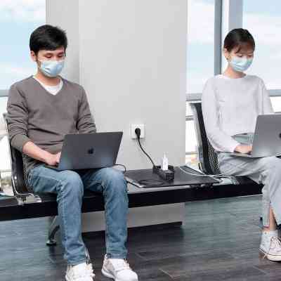 Зарядний пристрій Baseus AC + 2xUSB-C 65W + 2xUSB black (PSZM000901) Вінниця