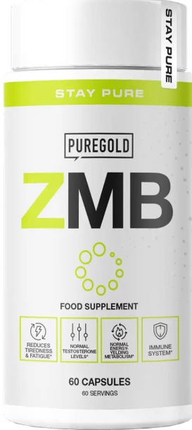 Магний Цинк В6 Зма комплекс Pure Gold ZMB 60 капс Киев - изображение 1
