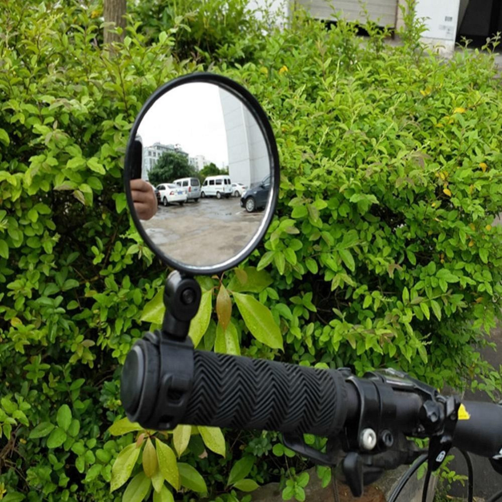 Велосипедное зеркало заднего вида DX-002, круглое 8 см, 360°, поворотное на руль Киев - изображение 3