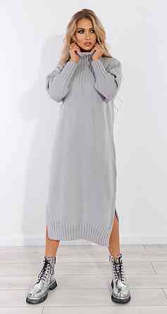 Довга в'язана сукня (48-52) Київ