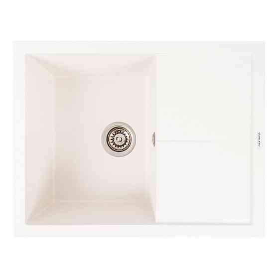 VALESO Гранітна мийка VALESO CRIPTA 6550 матова Білосніжна Киев