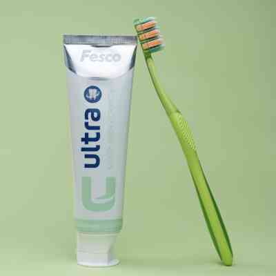 Зубная паста Fesco Ultra Mouth Fresh Свежесть 100 мл (4820204701987) Винница