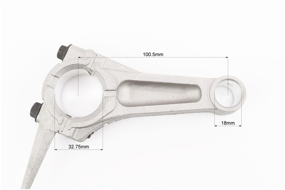 Шатун (D-32,75 mm, d-18 mm) 173F/177F +0,25 mm Київ - фото 2