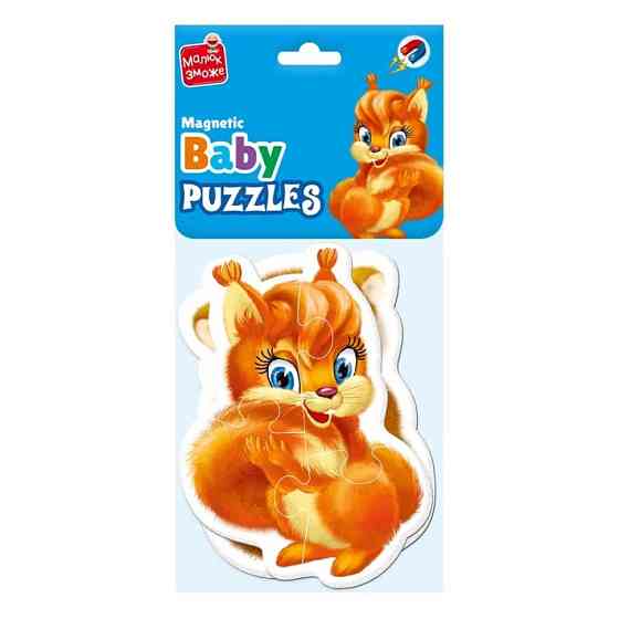 Детские магнитные пазлы 