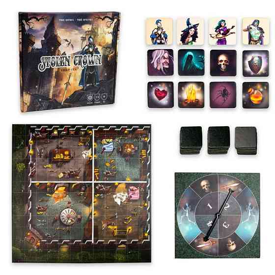 Настільна гра Stolen Crown 30811 рулетка зі стрілкою, ігрове поле Вінниця