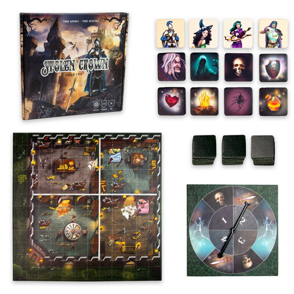 Настільна гра Stolen Crown 30811 рулетка зі стрілкою, ігрове поле Вінниця - фото 2