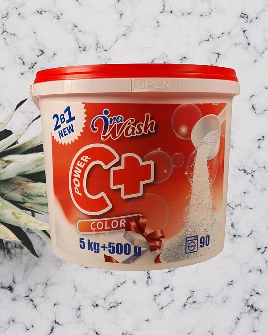 Порошок для прання Ira Wash C+ Color 5,5 кг 90 прань (1913685522) Виноградов - изображение 2