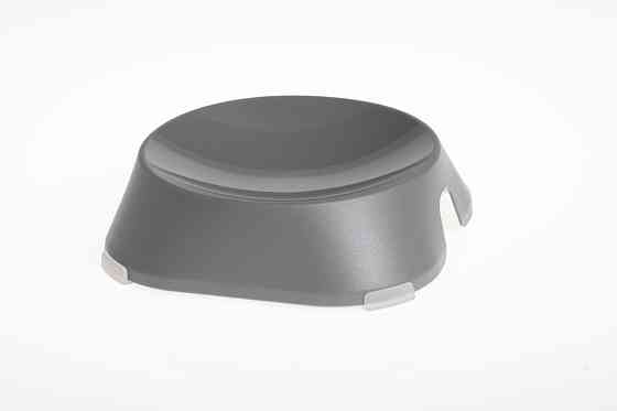 FIBOO пласка миска Flat Bowl, без антиковзких накладок, світло-сірий Киев