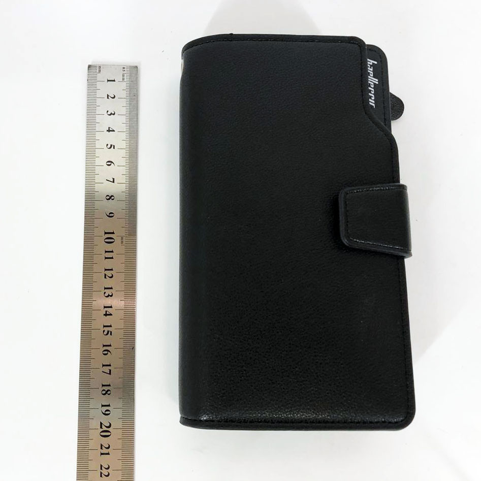 Вместительный кошелек горизонтальный, Кошелек портмоне на подарок мужчине, Кошельки клатчи мужские JI-16 Львов - изображение 4