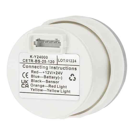 Цифровий датчик температури Wema (Kus) KY24000 Чорний – Ø 52 мм (Вода/Олива) Київ