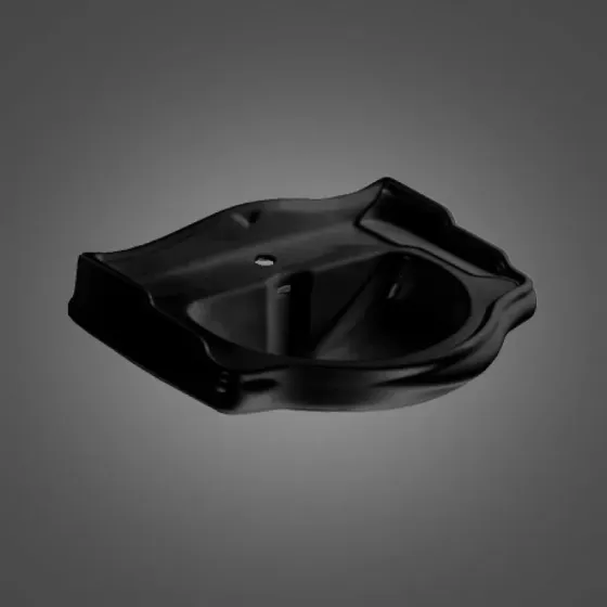 Раковина  Kerasan Retro czarny 54 104704 Київ