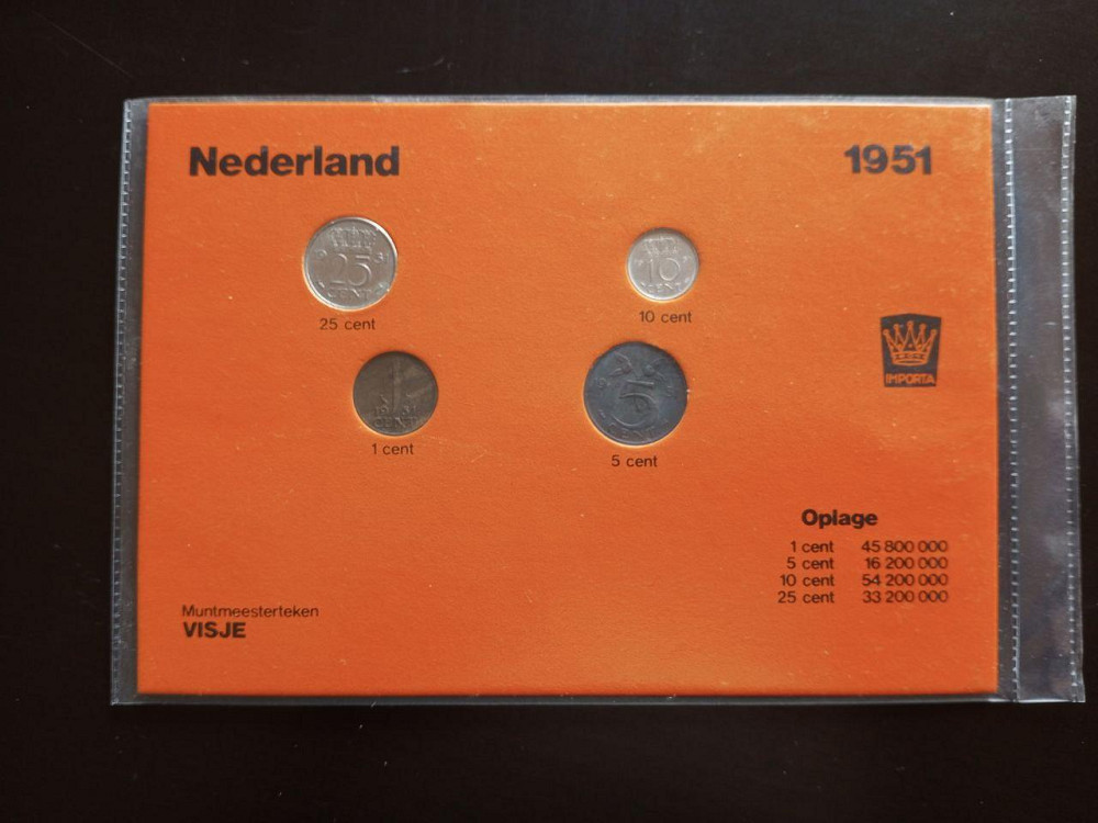 Минт сет Нидерландов, 1951 год (1.2) Полтава - изображение 1