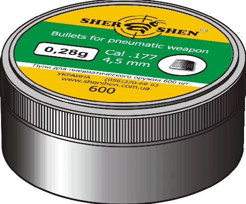 Пули Шершень 0.28г 600шт Днепр