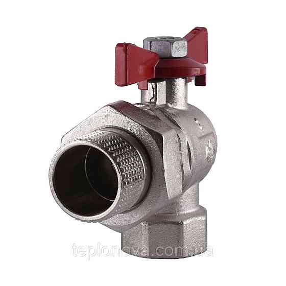 Кран кульовий ARCO 1″ SENA 154305 кутовий з американкою  (754305) Чернівці