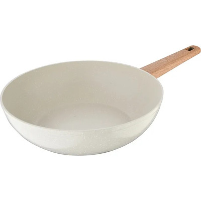 Сковорода Bergner Naturally Вок 28 см (BG-34742-CR) Винница - изображение 1