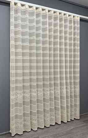 Тюль VR-Textil 1896т Lauren Жакард Бежевый 300х270 см (42-0839) Киев
