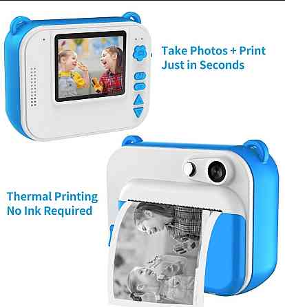 Термо фото принтер, миттєва фотографія. Поларойд.Дитяча камера Київ