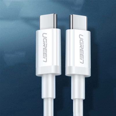 Дата кабель USB-C to USB-C 2.0m 18W US264 White Ugreen (60520) Винница - изображение 3