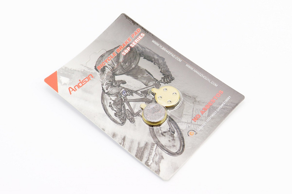 Гальмівні колодки Disk-brake (Xiaomi Mijia M365 Pro, Zoom DB250,350,450,550), жовті YL-1013 Київ - фото 1