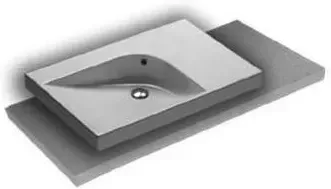 Раковина  Hatria Grandangolo G-75 75 YXNS Киев