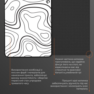 Коврик для мышки GamePro Speed/Control White (MP085AW) Винница - изображение 5