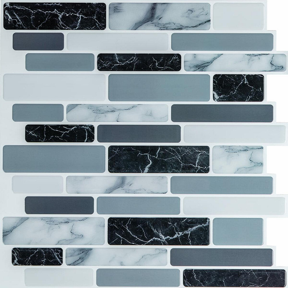 Самоклеющаяся полиуретановая плитка под мрамор 305х305х1мм SW-00001174 Днепр - изображение 3