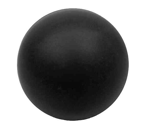 EasyFit Масажний м'ячик EasyFit каучук 6.5 см чорний Коломия
