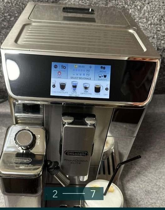 Кофемашина: Delonghi PrimaDonna Elite Харьков - изображение 2