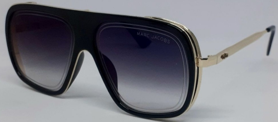 Брендовые  очки маска женские солнцезащитные серо фиолет  с градиент. Киев - изображение 8