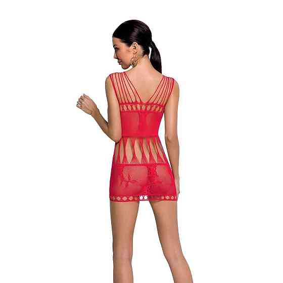 Бодістокінг мінісукня з метеликами Passion BS090 One Size red Sex Aura Київ