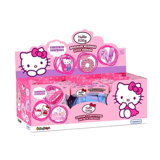 Дисплей колекційних сумок-сюрпризів Hello Kitty – Маленька модниця (9 шт.) Днепр