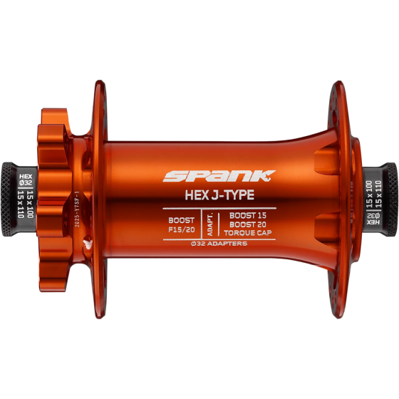Втулка передняя SPANK HEX J-TYPE Boost F15/20, Orange Киев