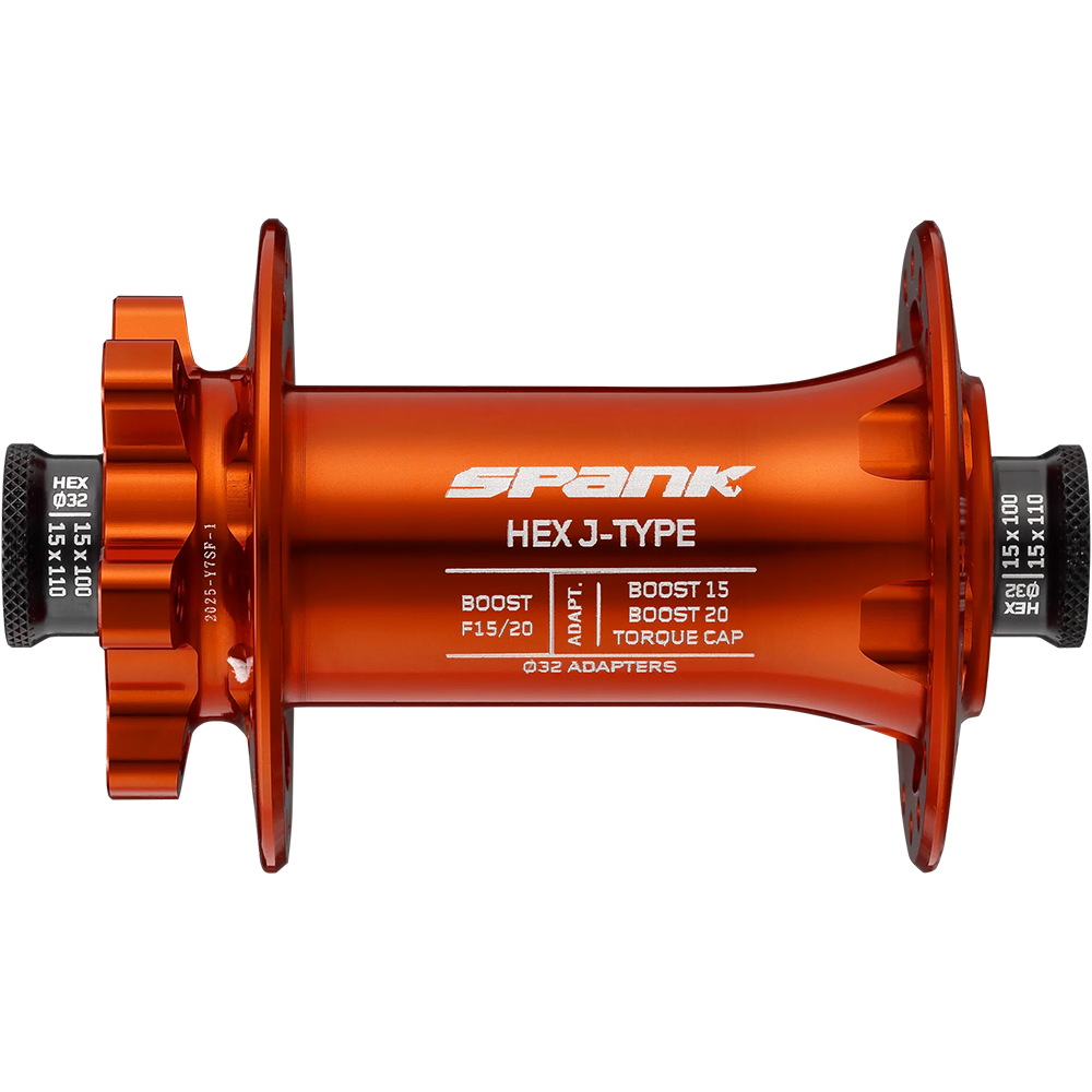 Втулка передняя SPANK HEX J-TYPE Boost F15/20, Orange Київ - фото 1