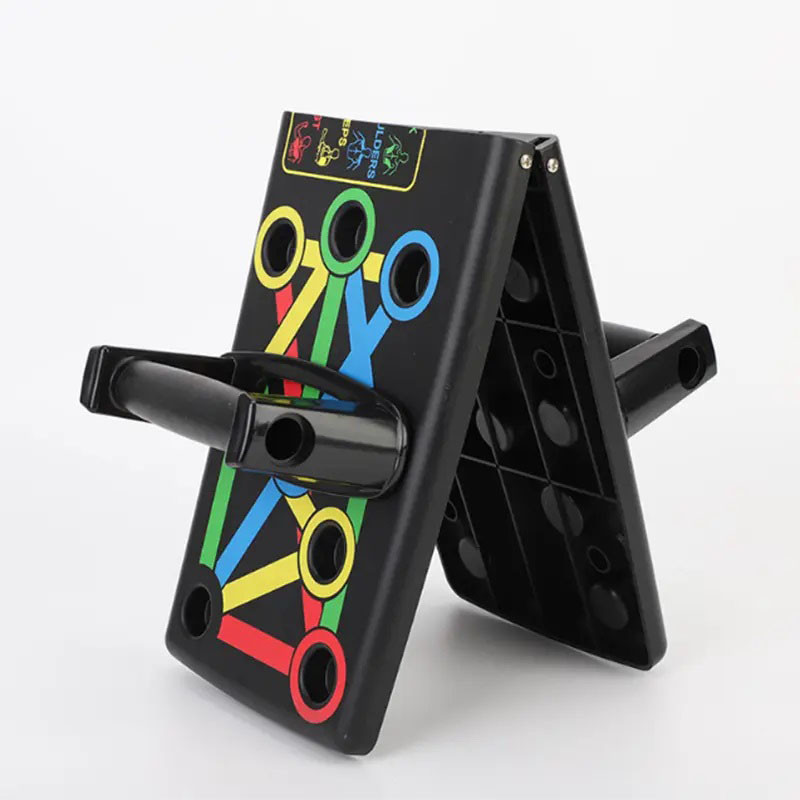 Тренажер-доска для силовых тренировок Foldable, Портативный тренажер для отжиманий EQ-11 Львов - изображение 1