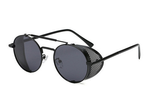 Окуляри сонцезахисні круглі чорні Avatar Київ - фото 1