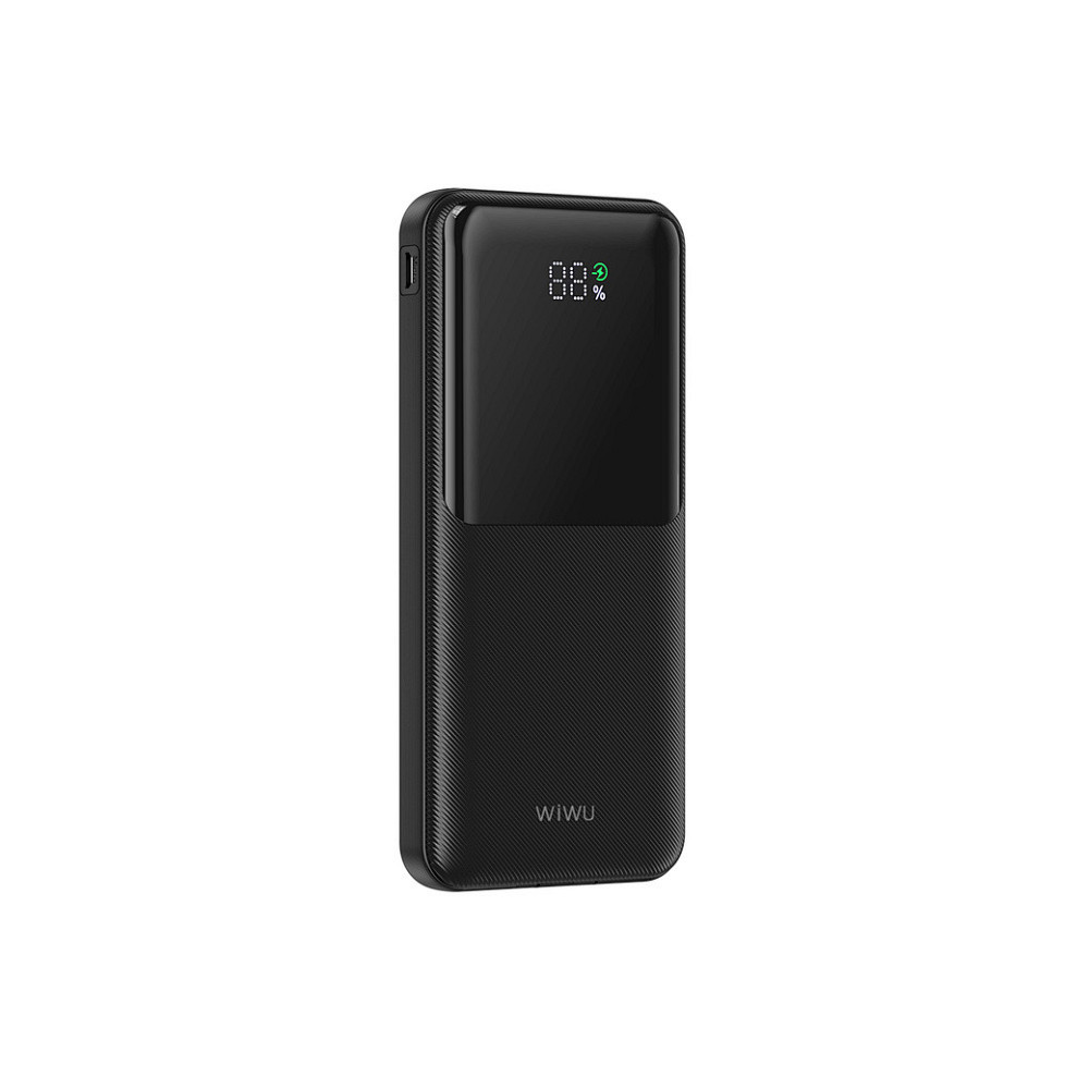 Павербанк 10000 mAh WIWU Wi-P081 22.5W швидка зарядка чорний power bank повербанк Одеса - фото 4