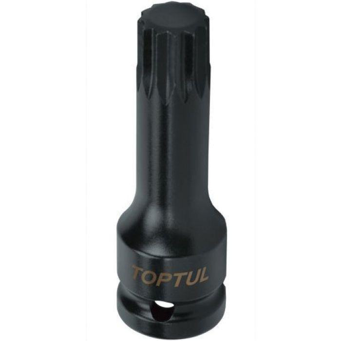 Головка торцева SPLINE ударна TOPTUL М18 L77 мм 1/2" KADB1618L Чернігів - фото 1