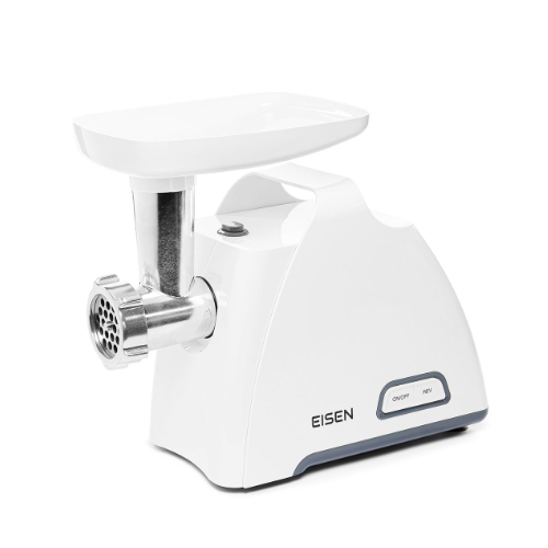 Мясорубка 2000W 2,5кг/мин (2 решетки/2 терки/насадка для колбас/кеббе/томатов) белая EMG-202JS EISEN Житомир - изображение 1