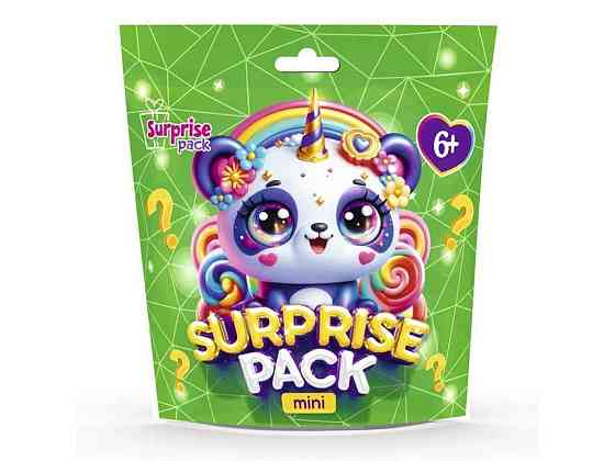 Игрушка антистресс Surprise Pack Mini 4 зеленый с сюрпризами VT8040-04 ТМ VLADI TOYS Киев