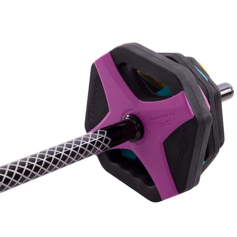 Штанга для фітнесу й аеробіки 20 кг MDbuddy 2684 довжина-1,4м 30 мм Київ - фото 6