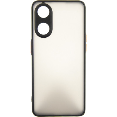 Чохол до мобільного телефона Dengos Matte OPPO Reno 8T (black) (DG-TPU-MATT-124) Вінниця - фото 1
