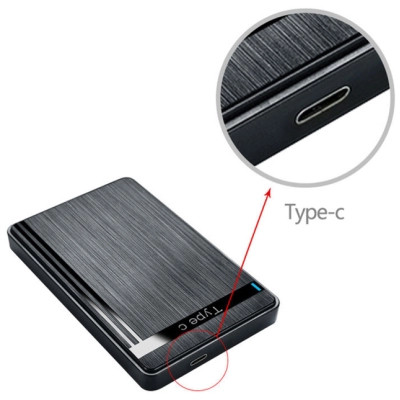 Кишеня зовнішня Dynamode 2.5&quot; SATA/SSD HDD - USB 3.1 Type-C (DM-CAD-25317C) Вінниця - фото 6