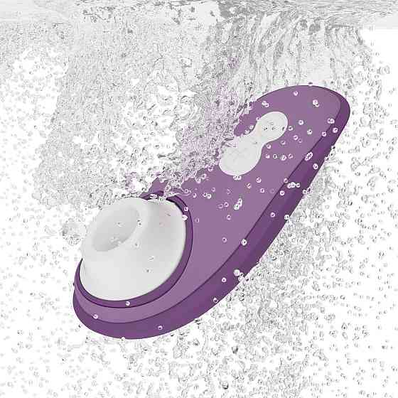 Вакуумний кліторальний стимулятор Womanizer Liberty 2 Purple, 8 режимів, магнітна кришечка Sex Aura Київ